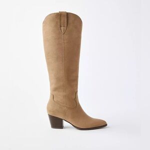 Ann Taylor Loft Tall Western Boots SZ 9